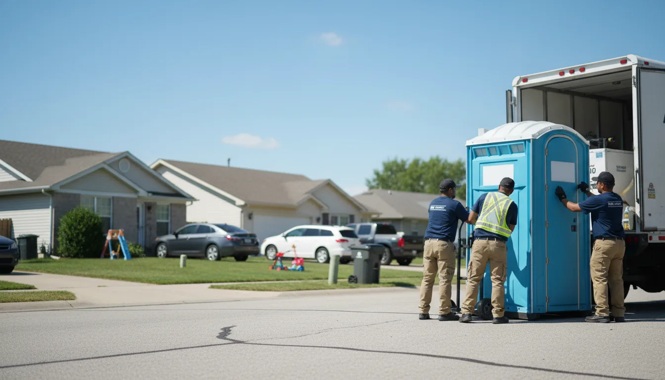 Standard Porta Potty Rentals in Walsh, IL near me